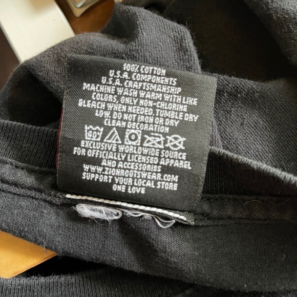 Bob Marley Vintage Zion Shirt Size Large Tee - Picture 2 of 5